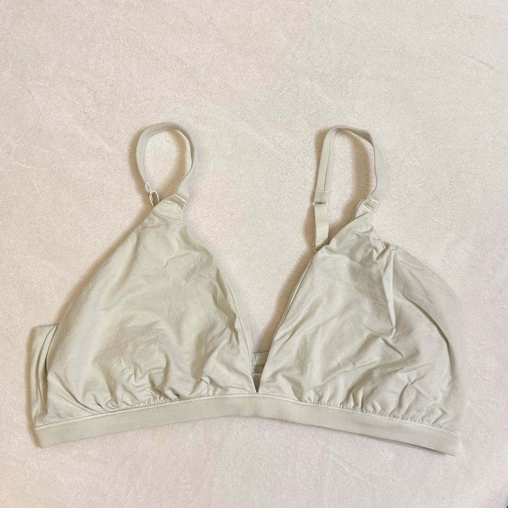 SKIMS Light Cream Triangle Bralette